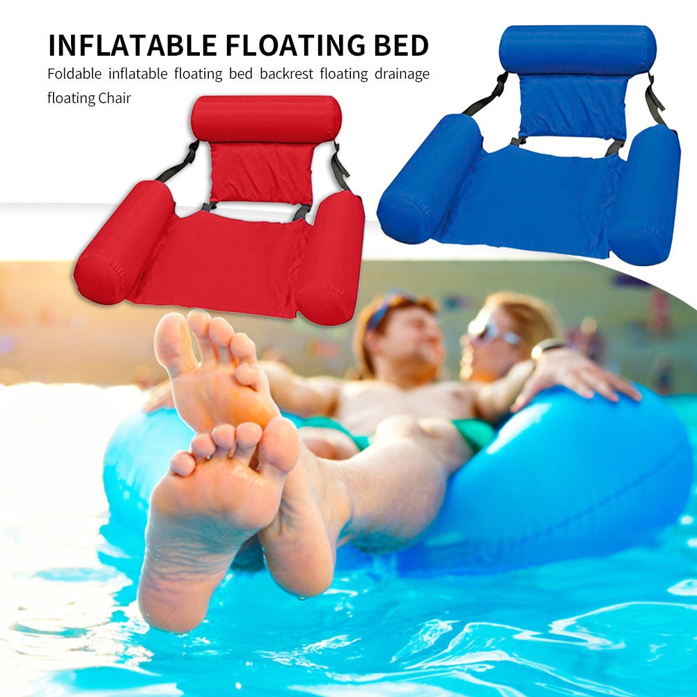 Summer Inflatable Foldable Floating Row